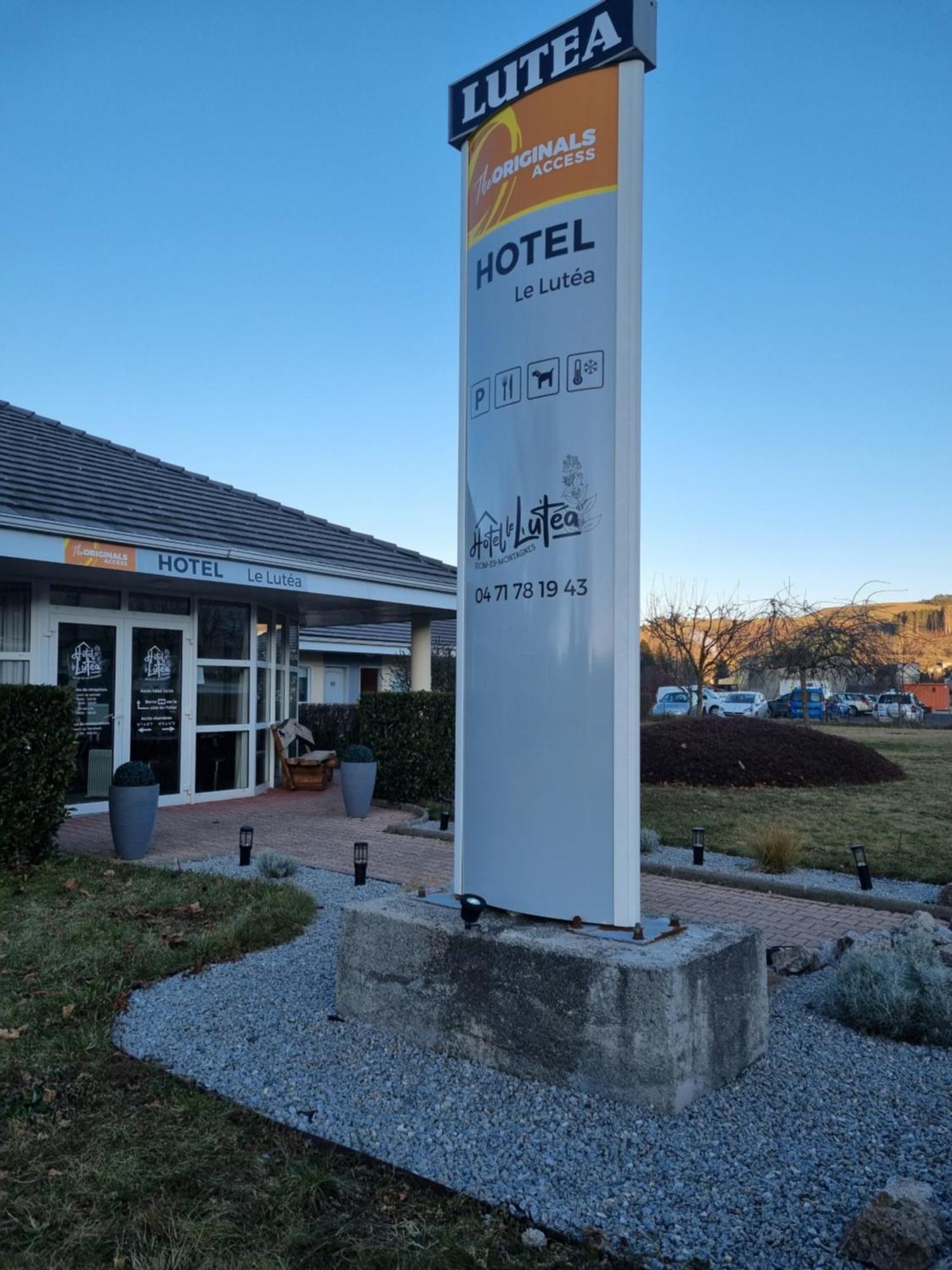 The Originals Access, Hotel Le Lutea Riom-ès-Montagne المظهر الخارجي الصورة